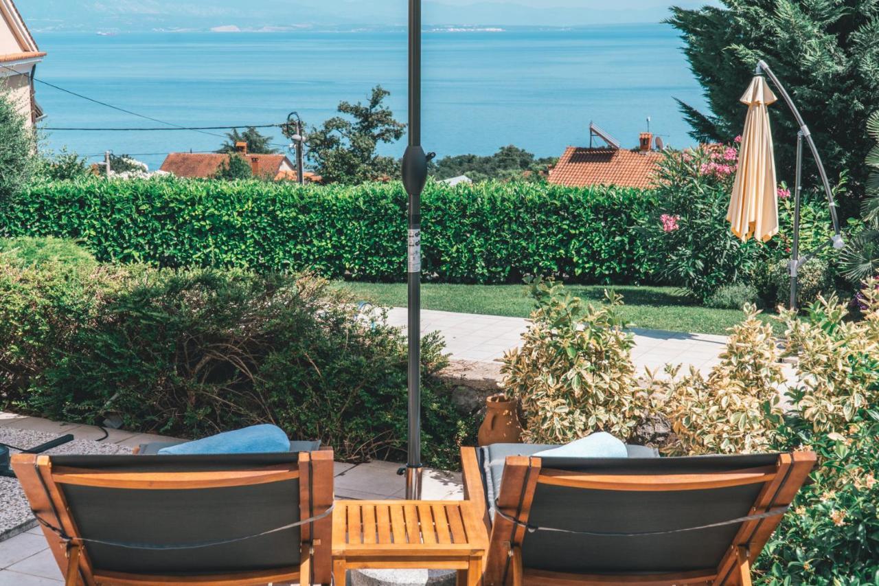 Panoramic Apartment Sea View And Pool Opatija Ičići Εξωτερικό φωτογραφία